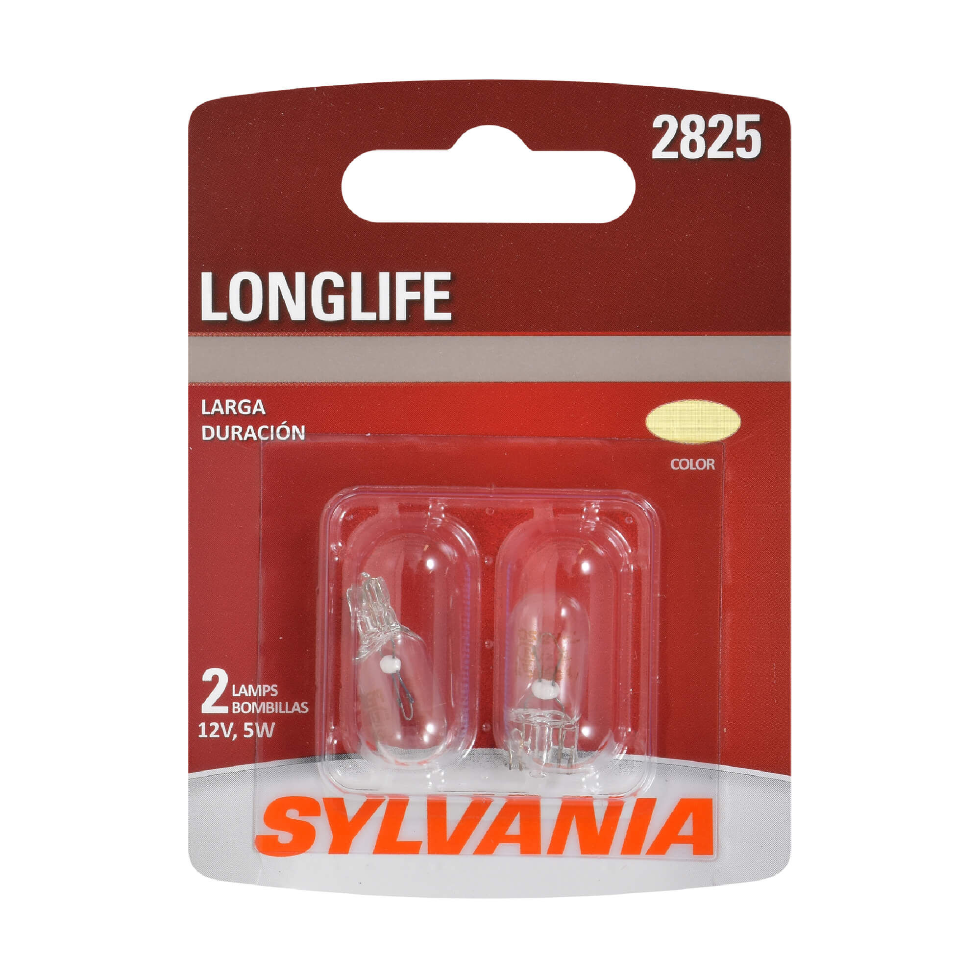SYLVANIA 2825 Long Life Mini Bulb 2 Pack